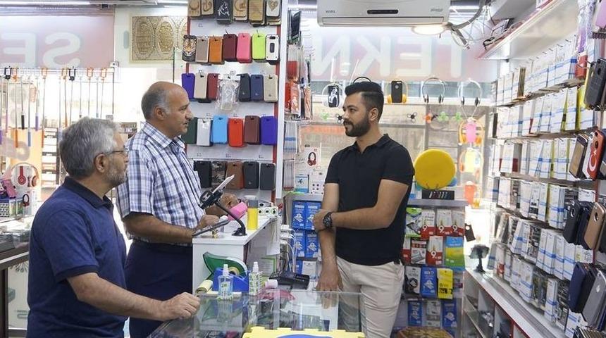 Sp Melikgazi İl&ccedil;e Başkanlığı Esnaf Ziyaretlerine Devam Ediyor