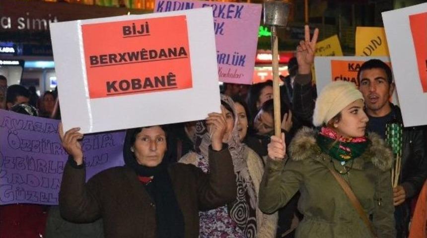 Kadınlar &rsquo;şiddete Hayır&rsquo; Dedi