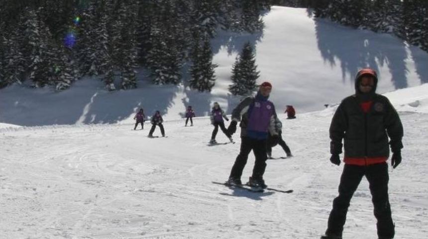 Kayak Merkezinde Kar 1.5 Metre