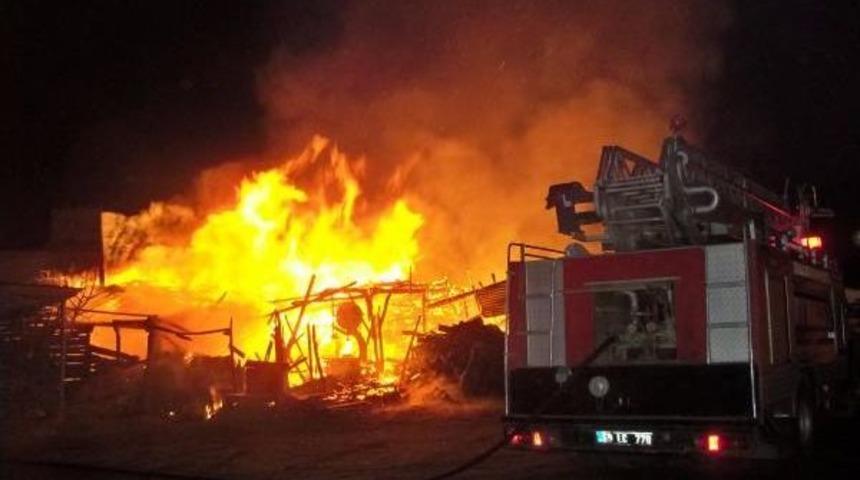 60 TON ODUN YANGINDA K&Uuml;L OLDU