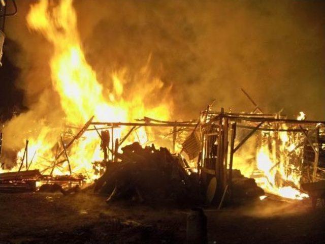 60 TON ODUN YANGINDA K&Uuml;L OLDU 1