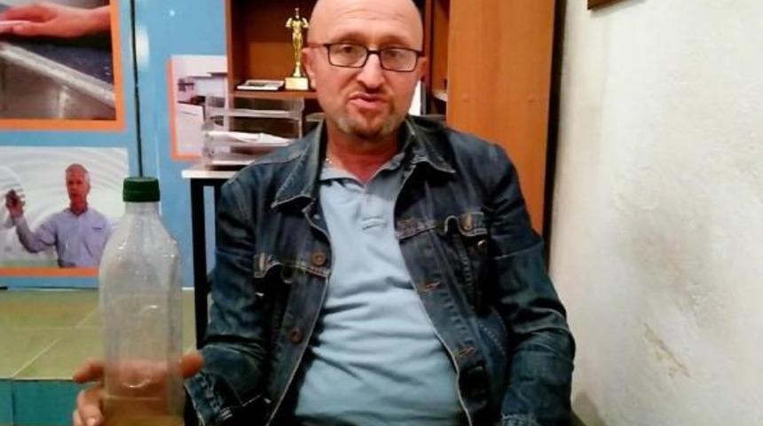 Kayadan Yanmayan Sıvı Elde Ettiğini Iddia Etti