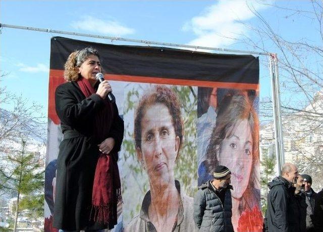 Tunceli&rsquo;de Paris&rsquo;te &Ouml;ld&uuml;r&uuml;len 3 Kadın İ&ccedil;in Y&uuml;r&uuml;y&uuml;ş Yapıldı 1
