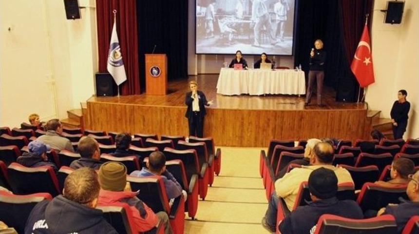 Urla Belediyesi&rsquo;nden Şiddete Karşı Eğitim
