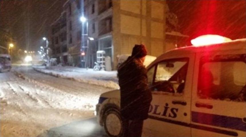 Başkan Uzun Kar Mesaisinde