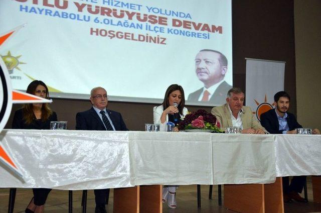 Ak Parti Hayrabolu İlçe Kongresi Yapıldı