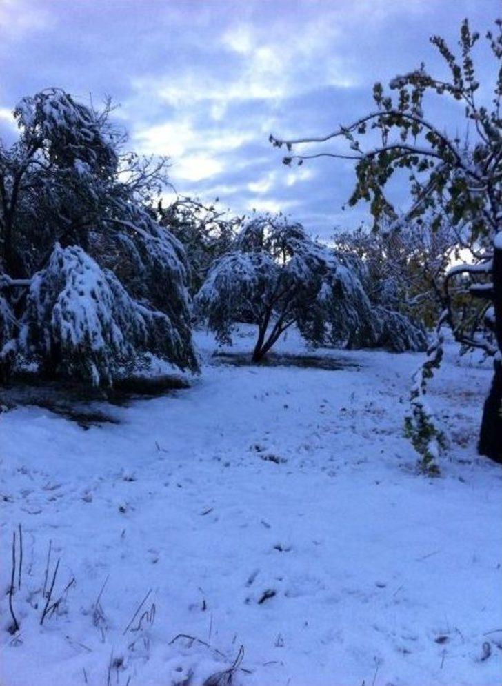 Mut’a 10 Yıl Aradan Sonra Kar Yağdı G2