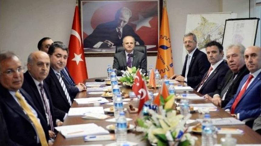 Mtosb Toplantısı Vali &Ccedil;akacak Başkanlığında Yapıldı