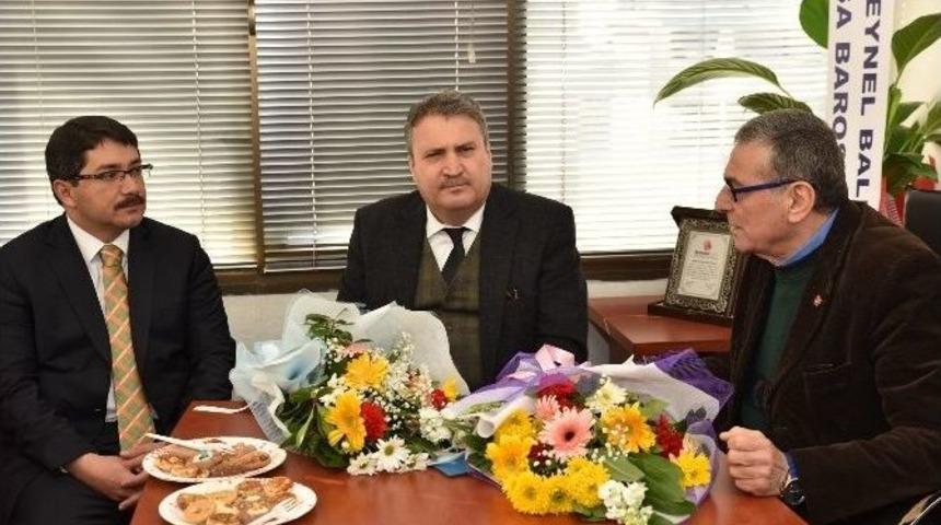 Başkanlardan Gazeteciler Cemiyeti’ne Ziyaret