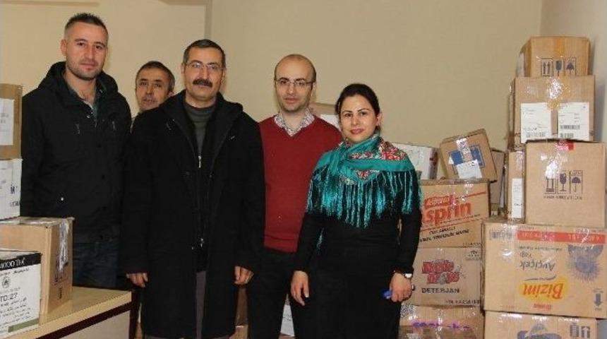 Kobanililer İ&ccedil;in İla&ccedil; Ve Mama Yardımı