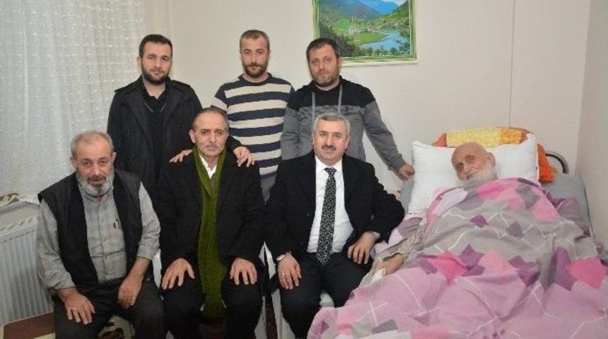 Başkan Baran Yaşlıları Ziyaret Etti