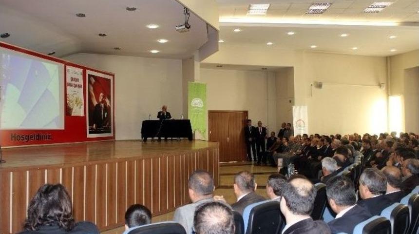 &lsquo;&ccedil;erezlik Kabak &Ccedil;alıştayı&rsquo; Başladı
