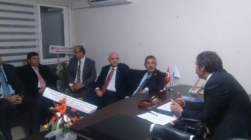 Mhp’den Türkiye Kamu Sen’e Ziyaret