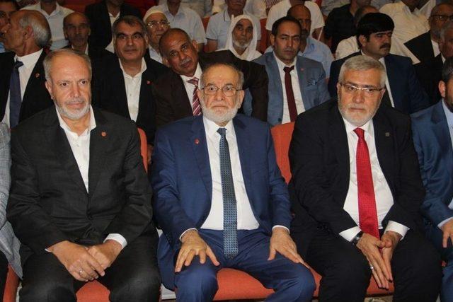 Saadet Partisi Genel Başkanı Karamollaoğlu: “kuzey Irak’ta Bir Devletin Kurulması Önemli Değil, Kimin Kurdurduğu Önemli”