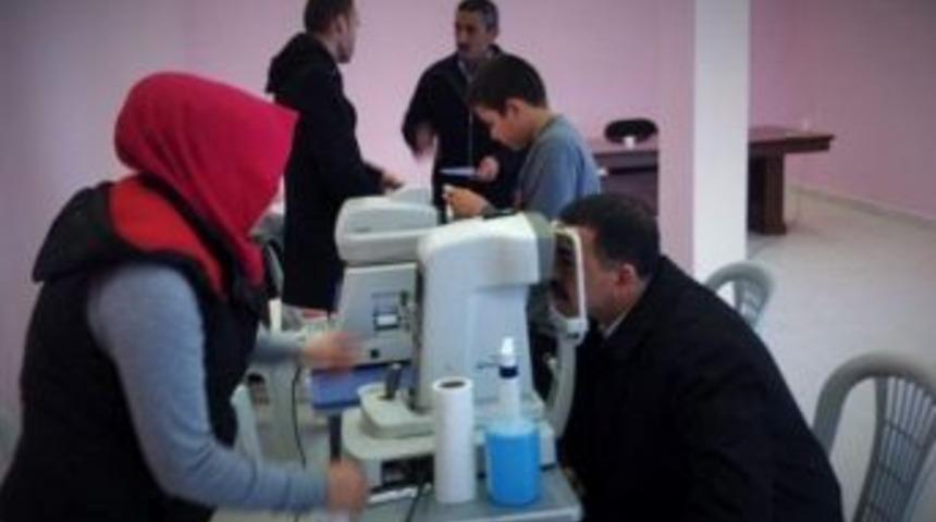 &Ccedil;i&ccedil;ekdağı İl&ccedil;e Belediyesinden &Uuml;cretsiz G&ouml;z Taraması