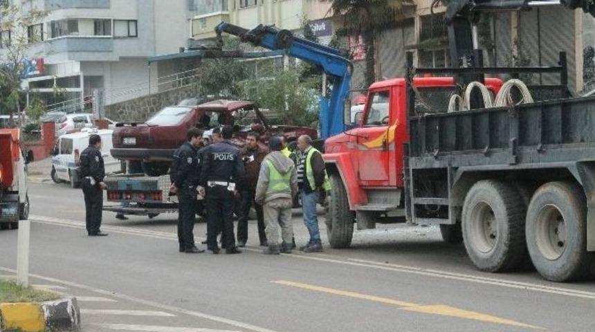 Trabzon&rsquo;da Trafik Kazası: 3 Yaralı
