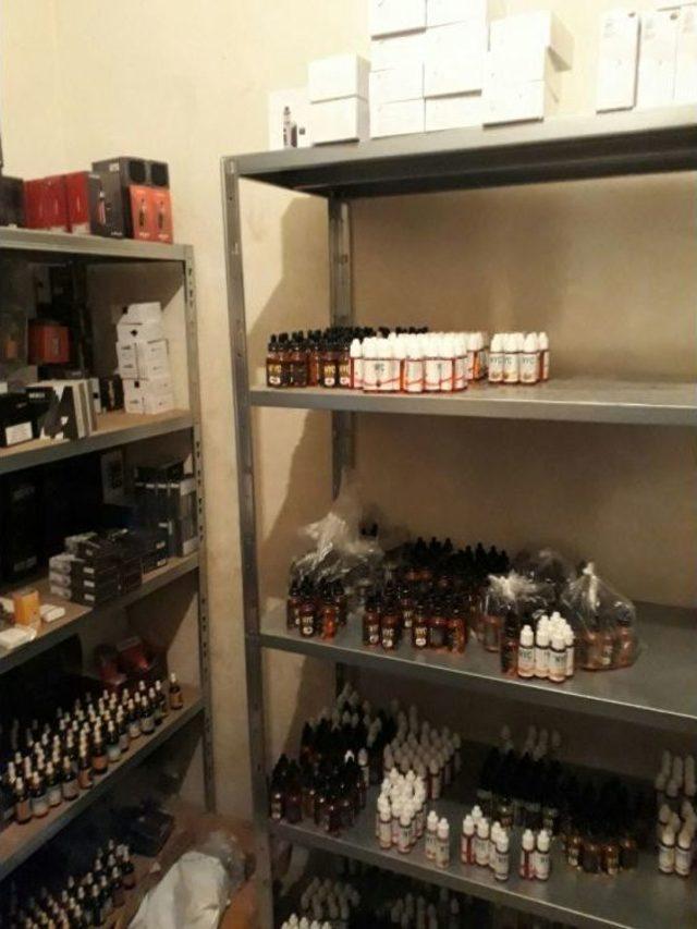 İstanbul’da Kaçak Elektronik Sigara Operasyonu 2