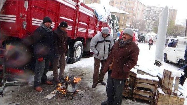 Yozgat’ta Kar Hayatı Olumsuz Etkiledi 3