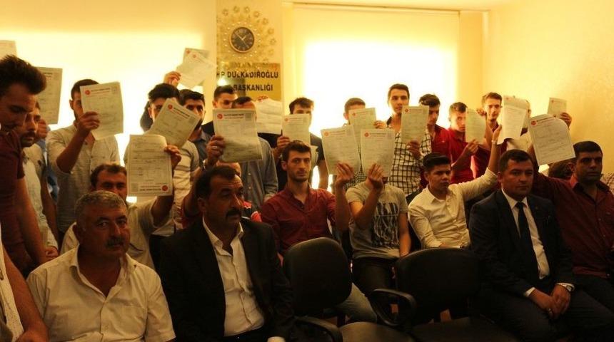 Kahramanmaraş Mhp&rsquo;ye Katılım