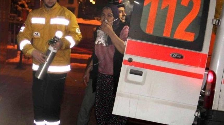 8 Kişi Karbonmonoksit Gazından Zehirlendi