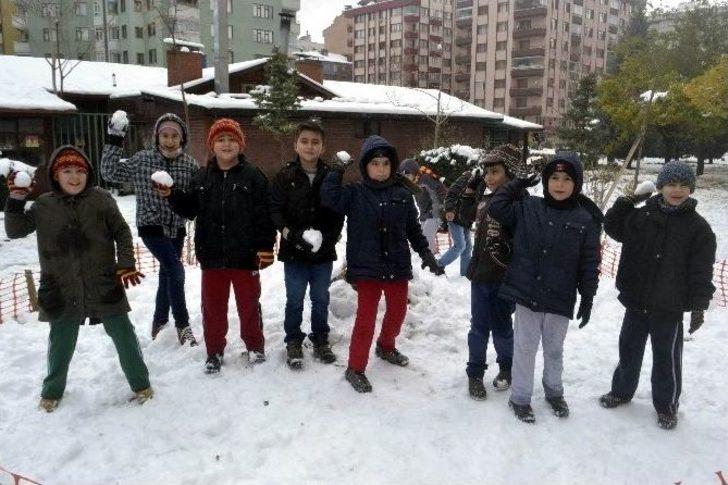 Öğrenciler Kar Tatilini Fırsata Çevirdi G3