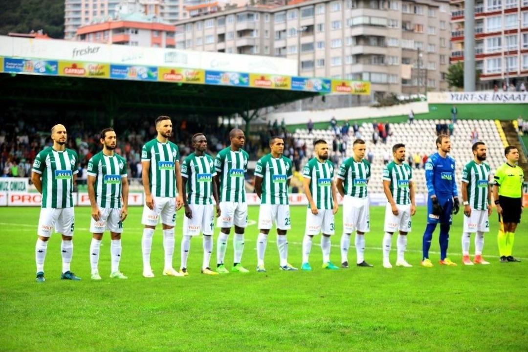 Tff 1. Lig: Akın &Ccedil;orap Giresunspor: - Elazığspor: 0
