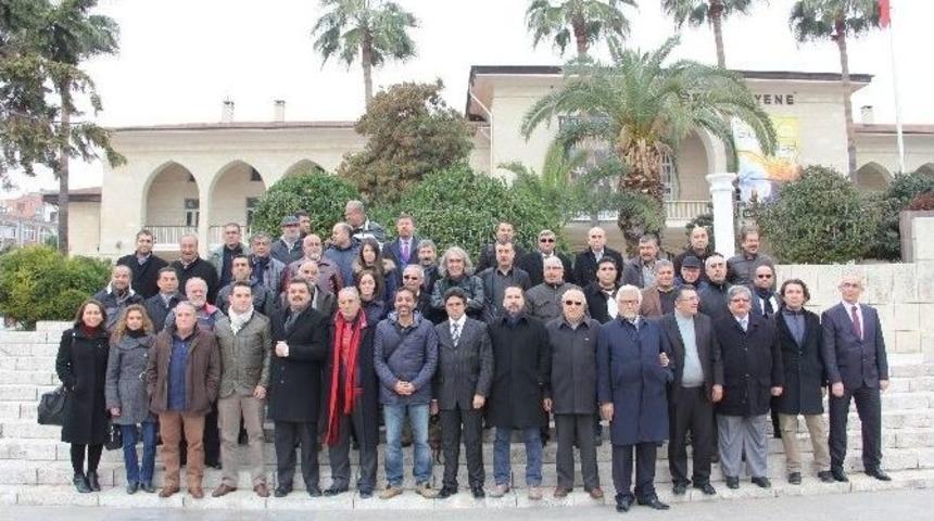 Mersin&rsquo;de &Ccedil;alışan Gazeteciler G&uuml;n&uuml; Buruk Kutlandı