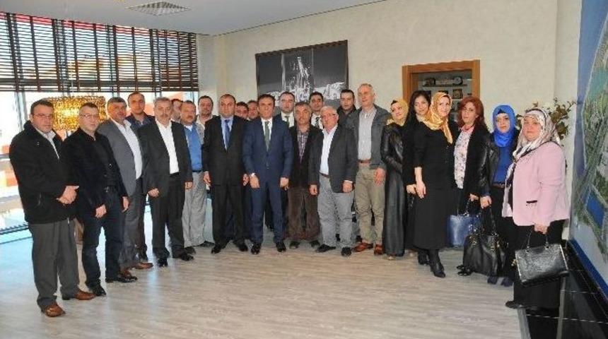 Ak Parti Canik Y&ouml;netiminden Gen&ccedil;&rsquo;e Ziyaret