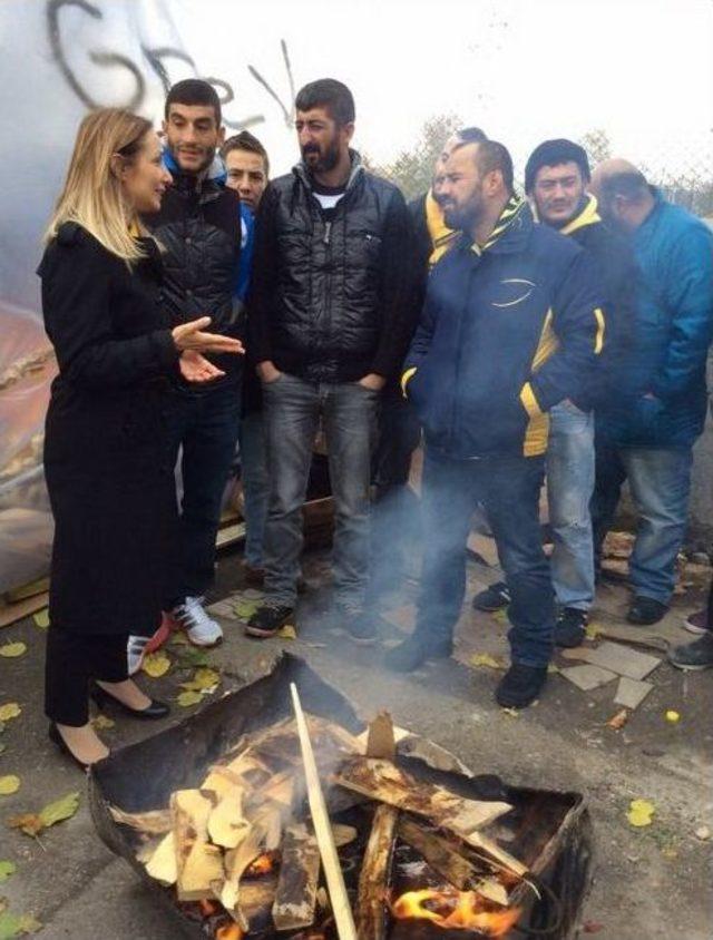 Chp’li Nazlıaka’dan, Ankaragücü Taraftarına Destek