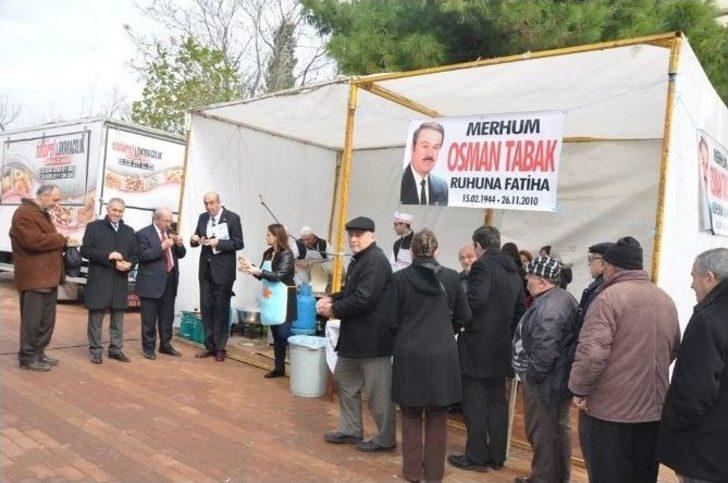 Tekirdağ Eski Belediye Başkanlarından Osman Tabak Unutulmadı