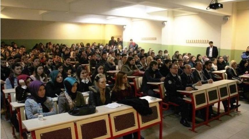 Myo &Ouml;ğrencilerine &lsquo;uyuşturucu&rsquo; Semineri