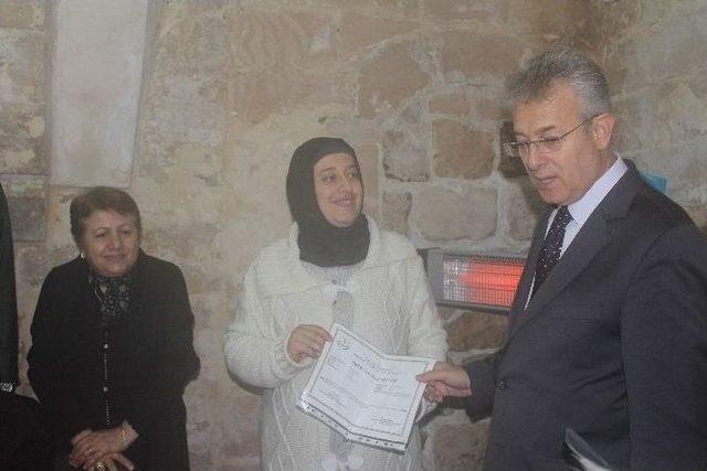 Mardinli Kadınlar Okur-yazar Sertifikası Aldı 3
