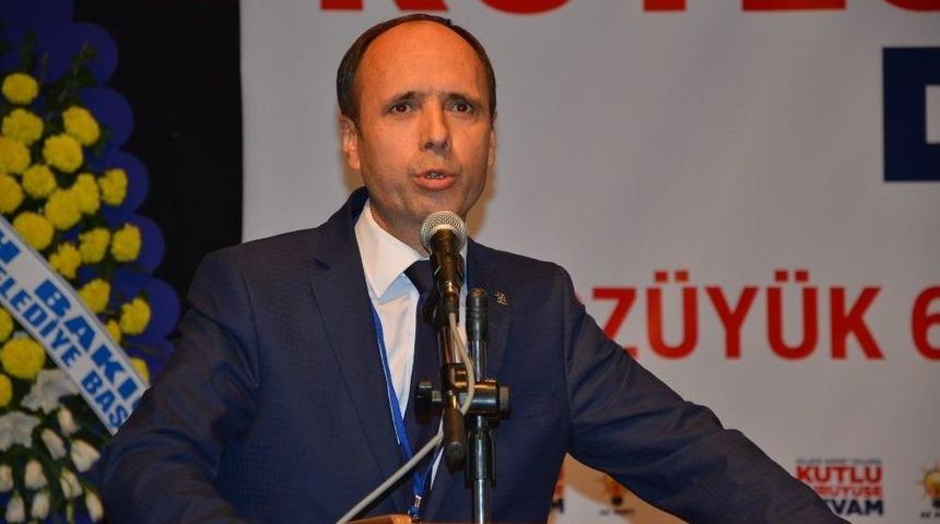 Boz&uuml;y&uuml;k Ak Parti İl&ccedil;e Teşkilatı 6. Olağan Kongresini Yaptı