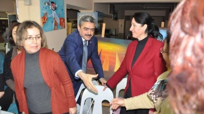 Başkan Alıcık, &ldquo;resim Yapmak Bir Yetenek İşidir&rdquo;