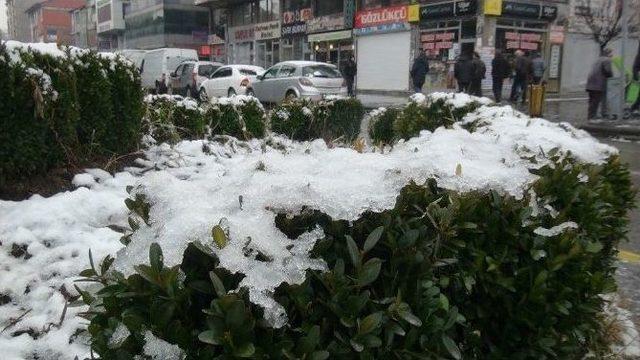Tatvan’da Kar Yağışı