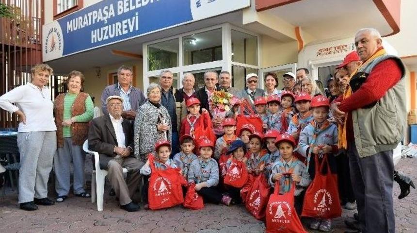 Muratpaşa Belediyesi Huzurevi&rsquo;nin İzci Konukları