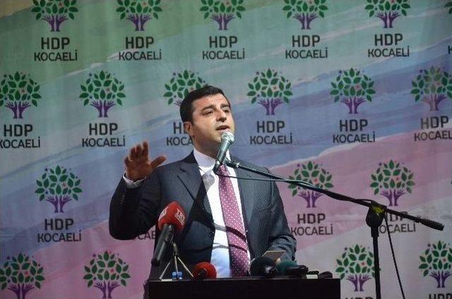 Hdp Eş Genel Başkanı Demirtaş: “ağlamadan Sorumlu Bakan Gece Gündüz Hdp’ye Çatıyor”