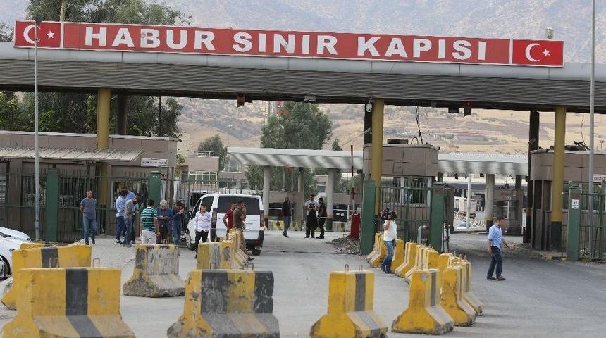 Habur Sınır Kapısı Tek Taraflı Kapatıldı