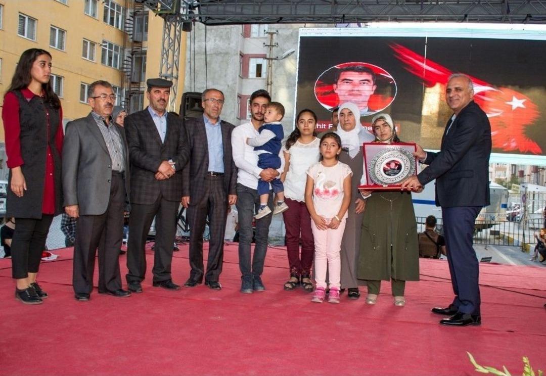 Şehit Polis Memuru Ahmet &Ccedil;am Parkı A&ccedil;ıldı