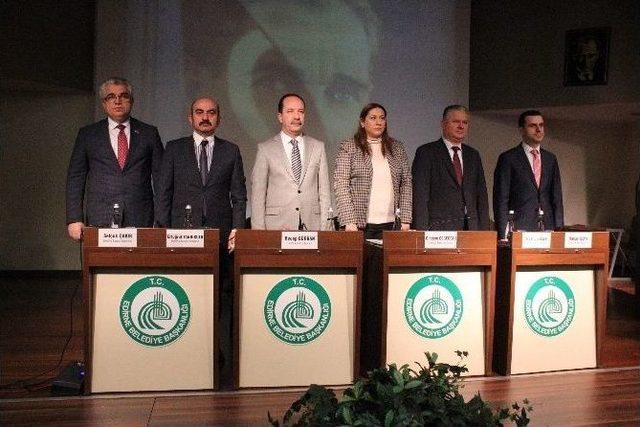 Edirne Belediye Başkanı Gürkan, ‘halka Hesap Verme’ Gününde Edirnelilerle Bir Araya Geldi