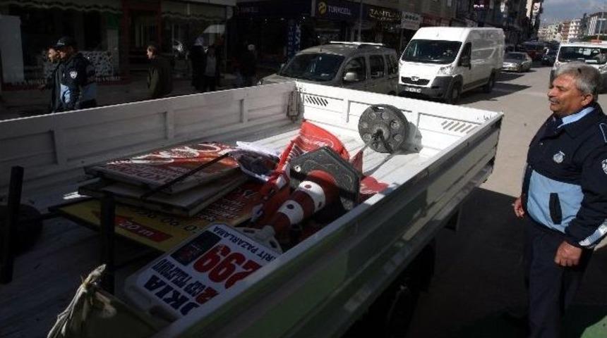 B&uuml;y&uuml;kşehir Belediyesi Kaldırım İşgallerine İzin Vermiyor