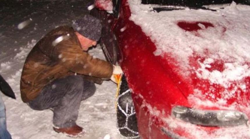 Seydişehir-Antalya Karayolunda Kar Engeli