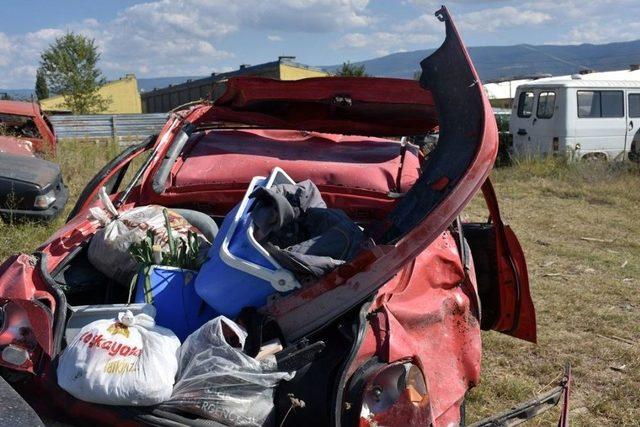 Tosya’da Trafik Kazası: 1 Yaralı