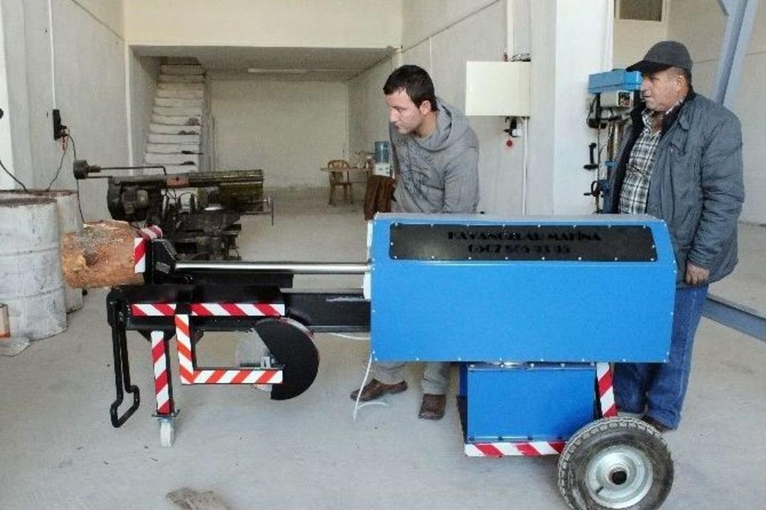 (&ouml;zel Haber) Odun Kesmekten Bıktı, Makine Tasarladı