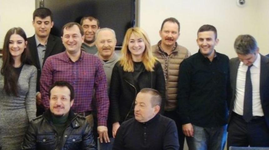 Ak Parti S&uuml;leymanpaşa İl&ccedil;e Başkanı C&uuml;neyt Y&uuml;ksel 10 Ocak &Ccedil;alışan Gazeteciler G&uuml;n&uuml;nde Basın Mensuplarıyla Buluştu