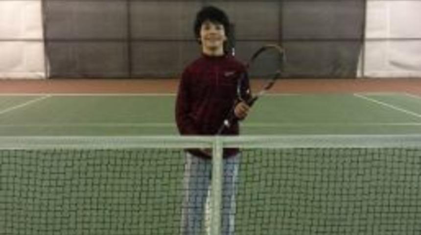 İlgaz Tenis M&uuml;sabakasında Birinci Oldu