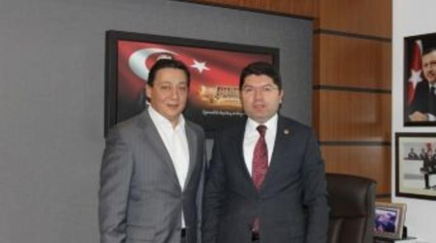 Btso Başkanı &Ccedil;akır, Milletvekili Tun&ccedil;&rsquo;u Tbmm&rsquo;de Ziyaret Etti