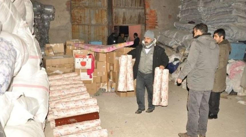 Dedaş Şırnak İl M&uuml;d&uuml;rl&uuml;ğ&uuml; Ezidi Kampına 150 Soba Yardımında Bulundu