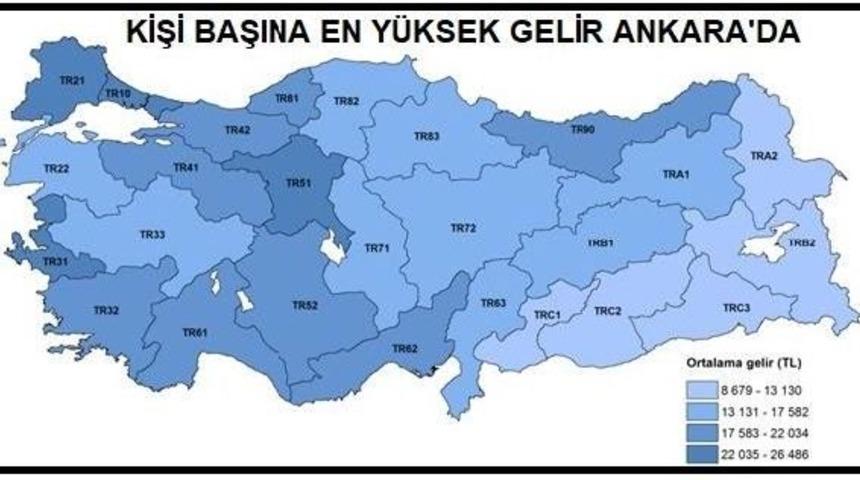 Kullanılabilir Kişi Başına Yıllık Gelir 20 Bin Liranın Altında Kaldı