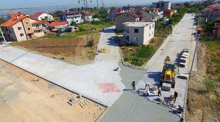 Başiskele’de Yol Çalışmaları Devam Ediyor